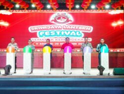 Ketua DPRD Prov. Sumsel Hadiri Acara Sriwijaya Lantern Festival 2023