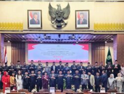 DPRD Sumsel Dengarkan Sambutan Gubernur Sumatera Selatan Masa Jabatan 2025-2030