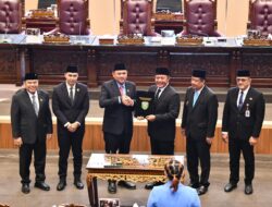 DPRD Provinsi Sumsel dan Gubernur Setujui Rancangan Awal RPJMD 2025–2029